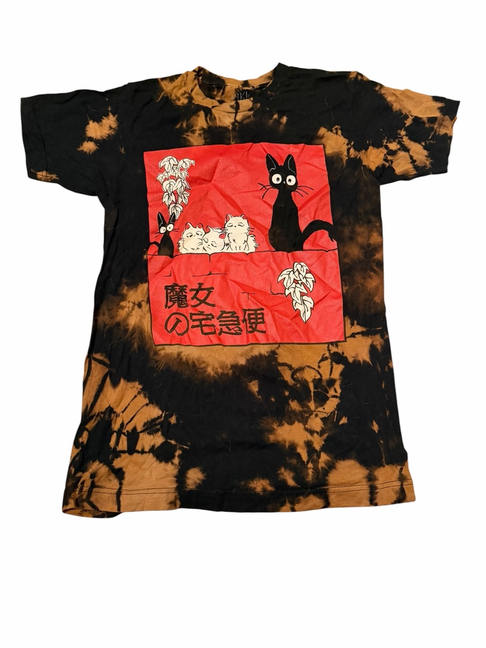 Studio Ghibli Kiki's Delivery Service Tie Dye Short sleeve t-shirt size XS
